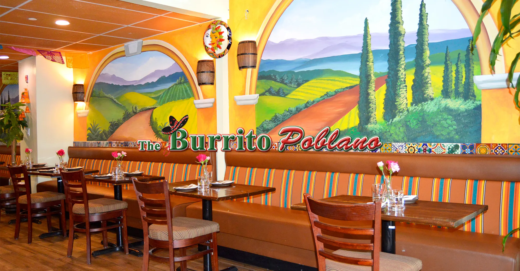 Fresh Mexican food ready to share at the restaurant